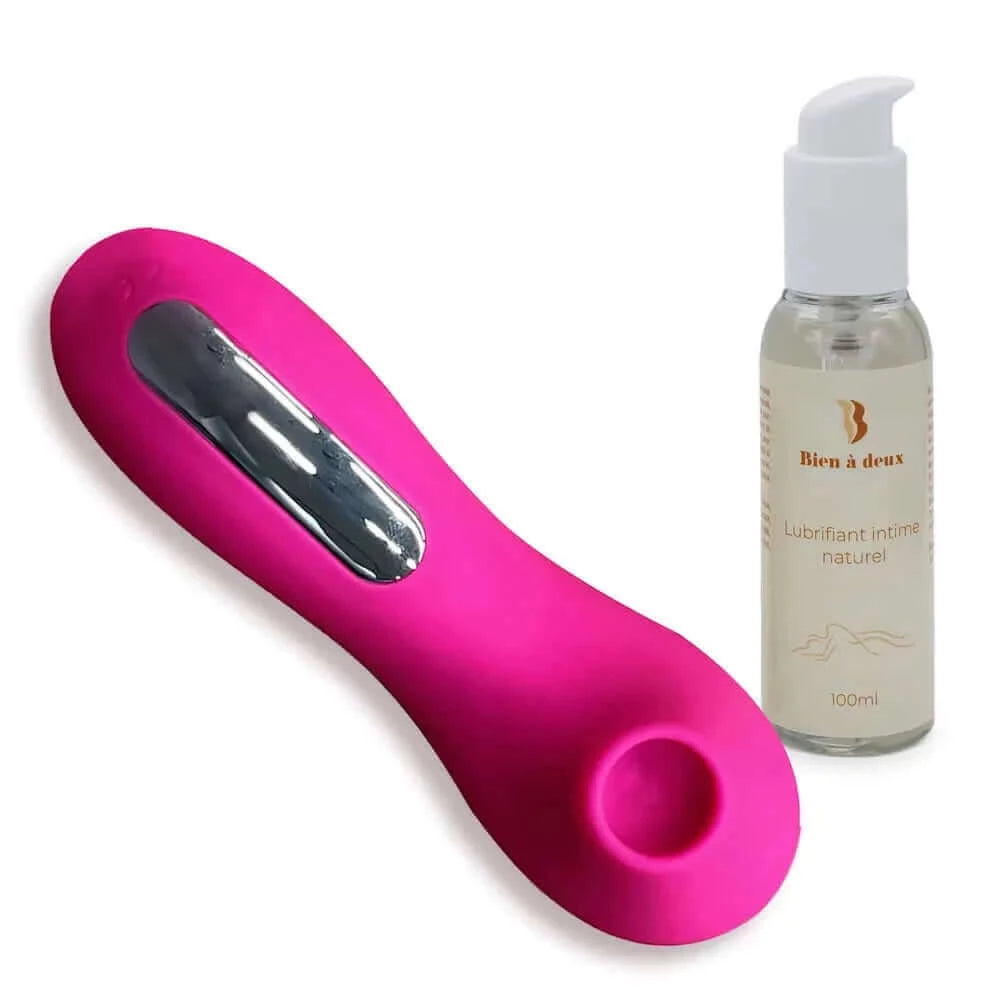 stimulateur clitoridien + lubrifiant intime